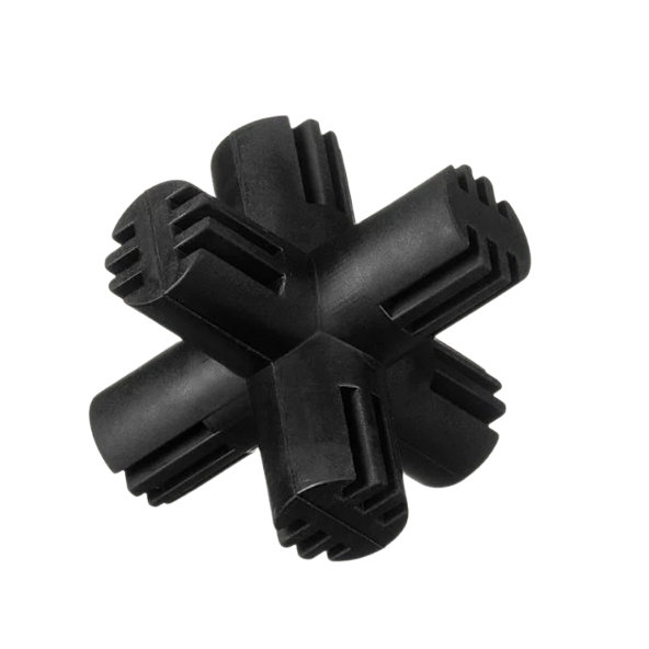 Barry King hračka pre psy - kríž čierny 12,5cm