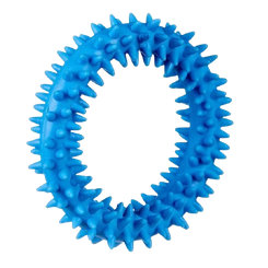 Barry King hračka pre psy - kruh pre šteňa modrý XS 9.5cm