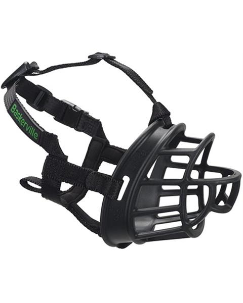 Baskerville plast čierny náhubok pre psy veľ. 6