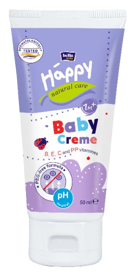 Bella Happy Natural Care detský krém 50ml