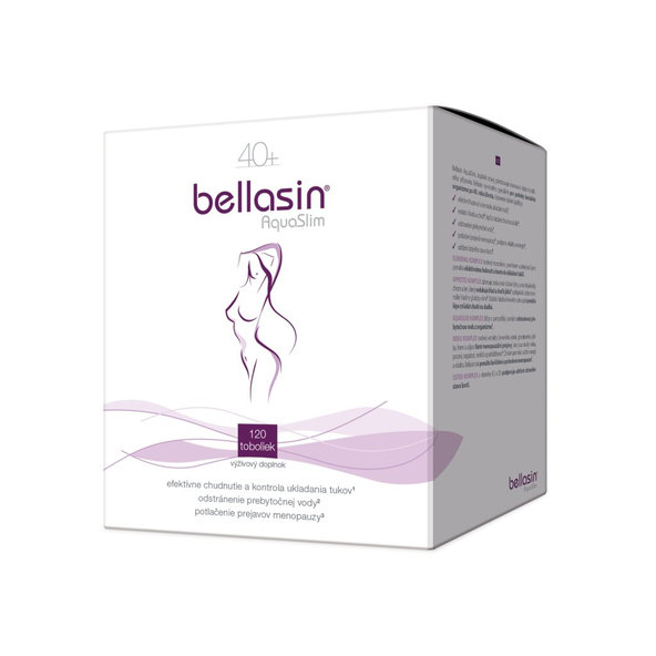 Bellasin AquaSlim pre efektívne chudnutie 120cps