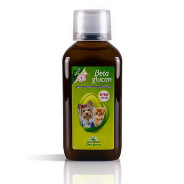 Beta Glukan sirup pre zvieratá na imunitu 200ml