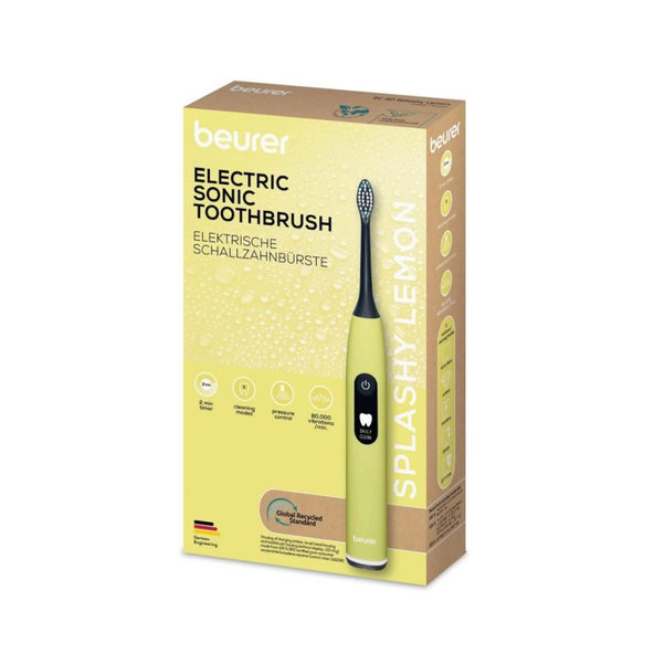 Beurer sonická zubná kefka Green SC50 Splashy Lemon