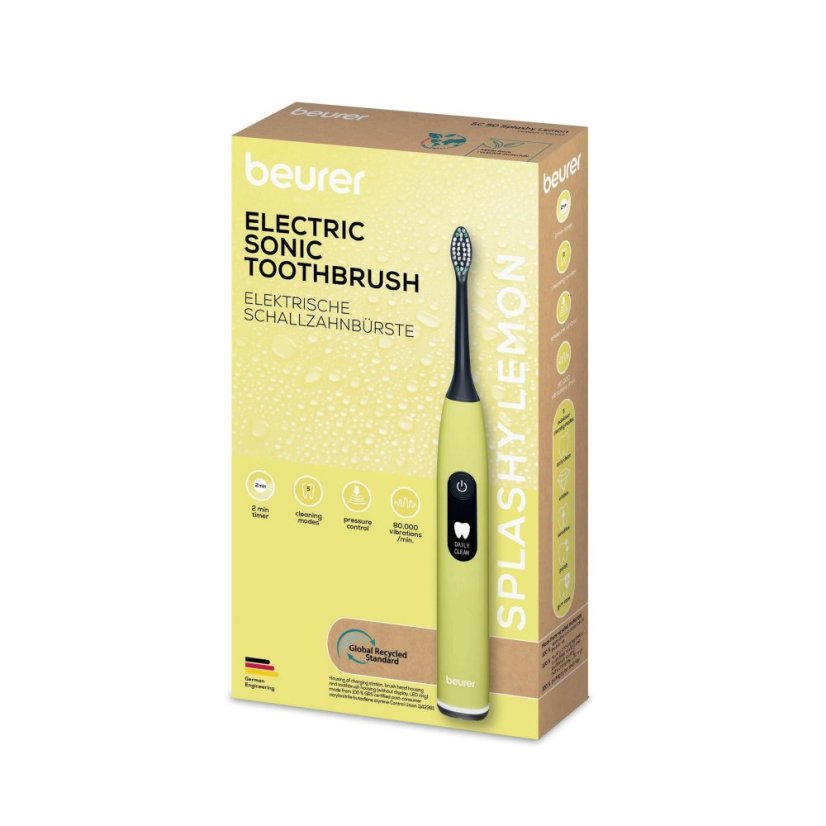 Beurer sonická zubná kefka Green SC 50 Splashy Lemon kúpite na Najlekaren.eu