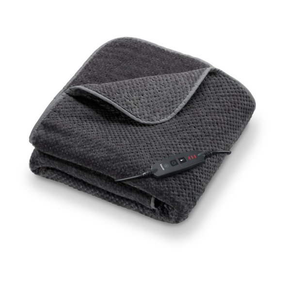 Beurer vyhrievacia deka HD65 Dark Grey 180 x 130 cm