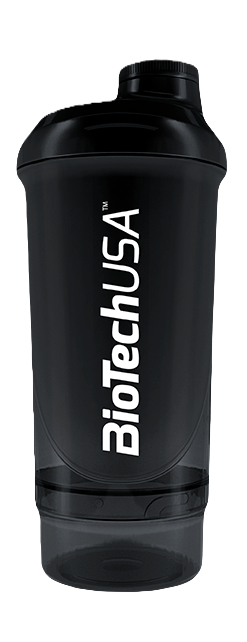Biotech USA BioTechUSA šejkr Wave+ 500ml + 150ml - čierna