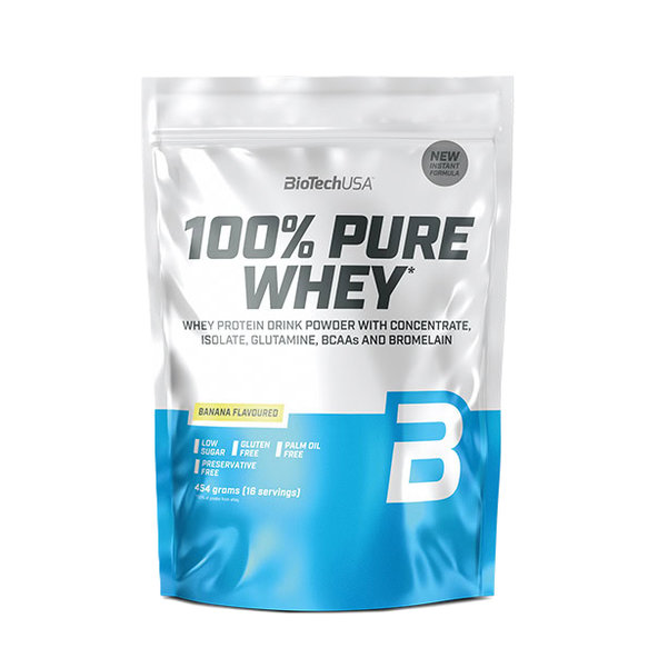 BioTech USA 100% Pure Whey Banán 454 g