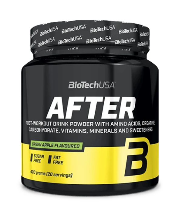 BioTech USA After Zelené jablko 420 g