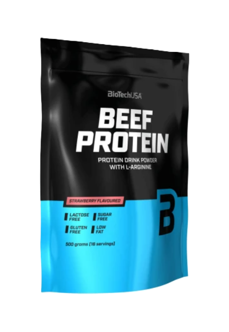 BioTech USA Beef Protein Jahoda 500 g kúpite na Najlekaren.eu