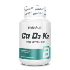BioTech USA Ca D3 K2 90 kapsúl