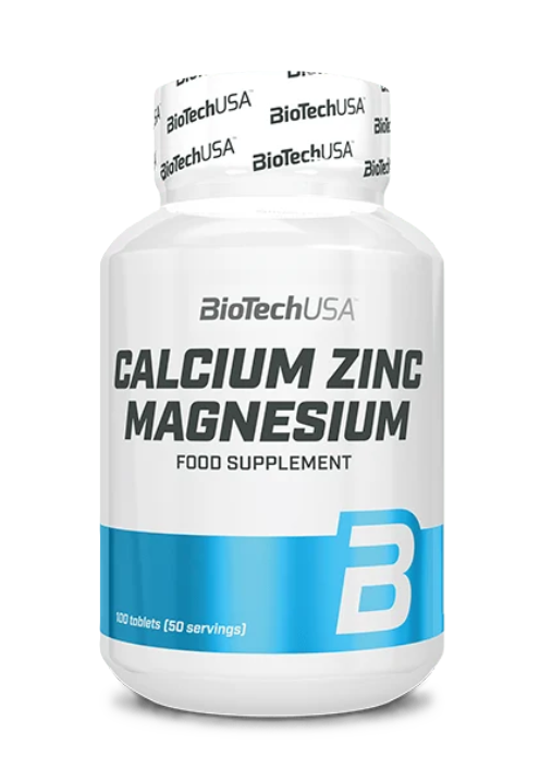 BioTechUSA Calcium Zinc Magnesium podpora normálneho stavu kostí a zubov 100 tbl kúpite na Najlekaren.eu