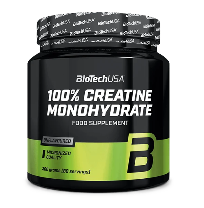 BioTechUSA 100% Creatine Monohydrate podpora športového výkonu 300 g