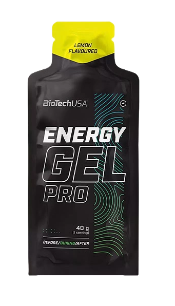 BioTech USA Energy Gel Pro príchuť citrón 40g