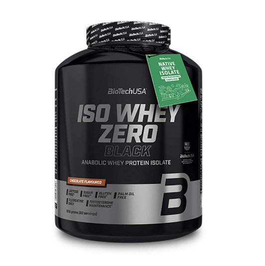 BioTech USA Iso Whey Zero Black čokoláda 1816g