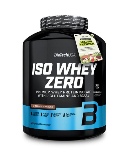 BioTech USA Iso Whey Zero čokoláda 1816g
