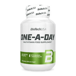 BioTech USA Multivitamínové tablety One–A–Day 100 tabliet