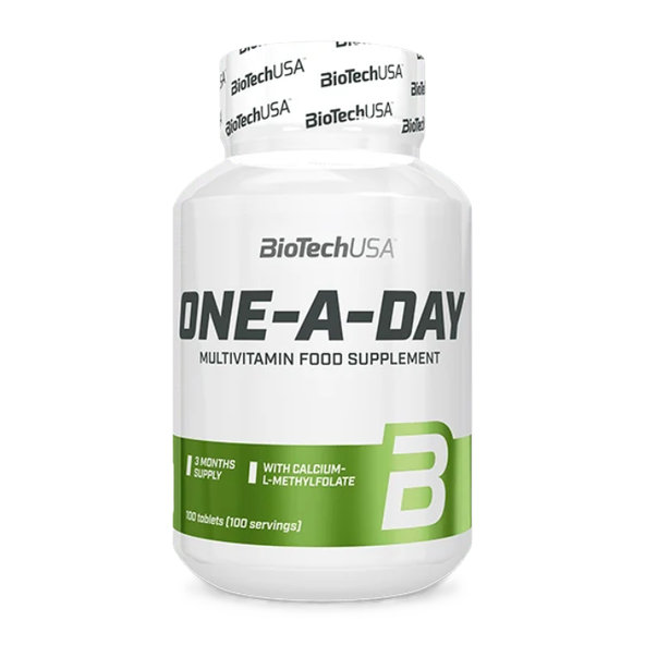 BioTech USA Multivitamínové tablety One–A–Day 100 tabliet