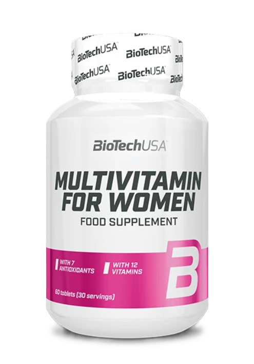 BioTechUSA Multivitamin for Women komplexný multivitamín pre ženy 60 tbl kúpite na Najlekaren.eu