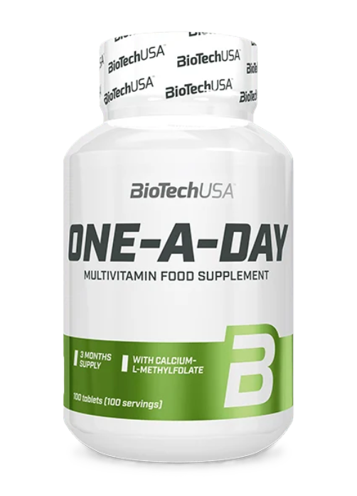 BioTech USA Multivitamínové tablety One–A–Day 100 tabliet