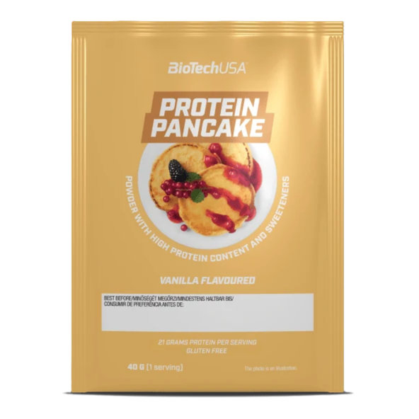 BioTech USA Protein Pancake prášok vanilka 40 g