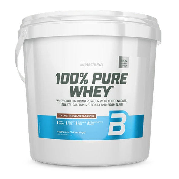 BioTech USA 100% Pure Whey Čokoláda - Kokos 4000 g