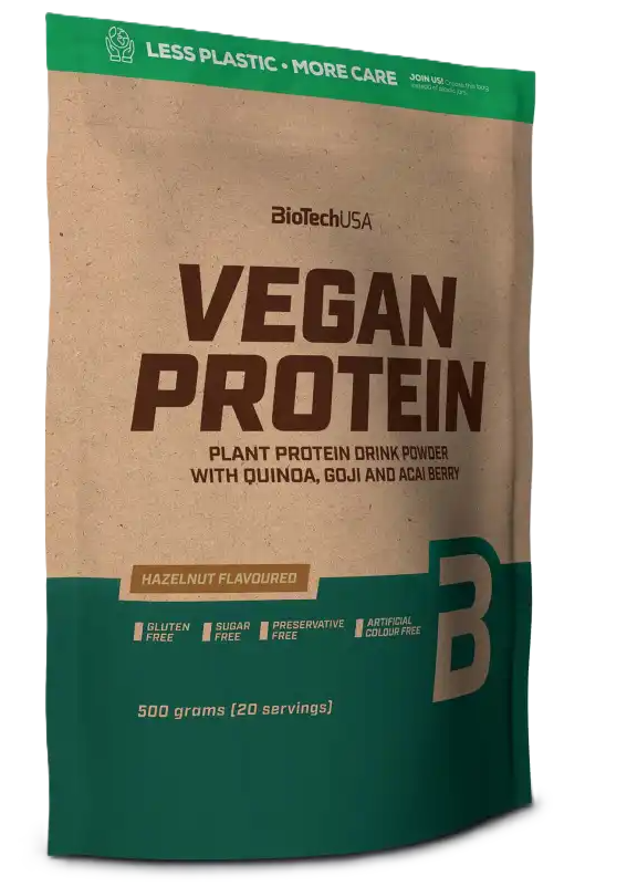 BioTechUSA Vegan Protein vegánsky proteín príchuť Hazelnut 500 g kúpite na Najlekaren.eu