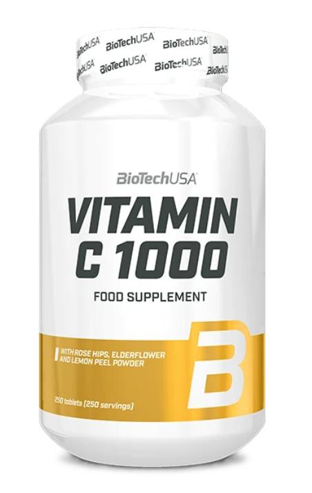 BioTech USA Vitamín C 1000 mg 250 tabliet kúpite na Najlekaren.eu