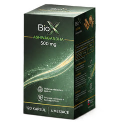 BioX ASHWAGANDA 500 mg 120 kapsúl