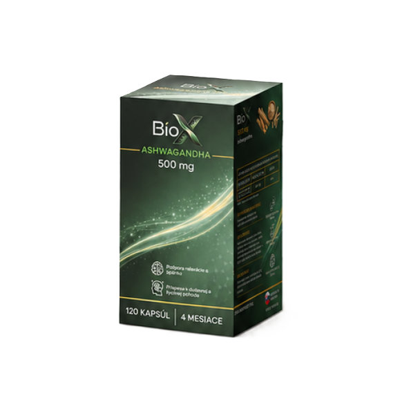 BioX ASHWAGANDA 500 mg 120 kapsúl