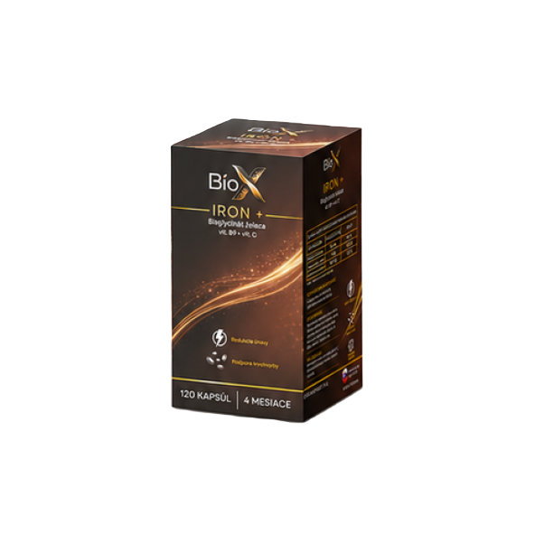 BioX IRON + 120 kapsúl