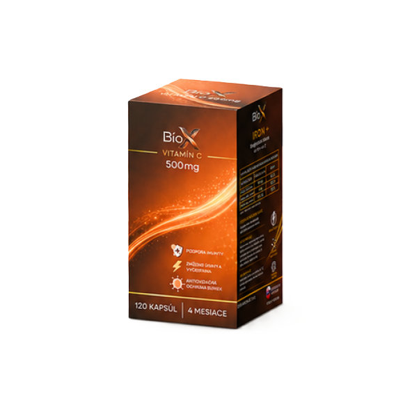 BioX VITAMÍN C 500 mg 120 kapsúl