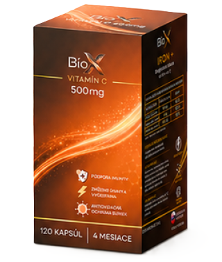 BioX VITAMÍN C 500 mg 120 kapsúl