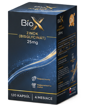 BioX ZINOK (BISGLYCINÁT) 25 mg 120 kapsúl kúpite na Najlekaren.eu