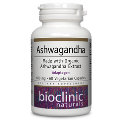 Bioclinic Naturals Ashwagandha 600 mg 60 kapsúl