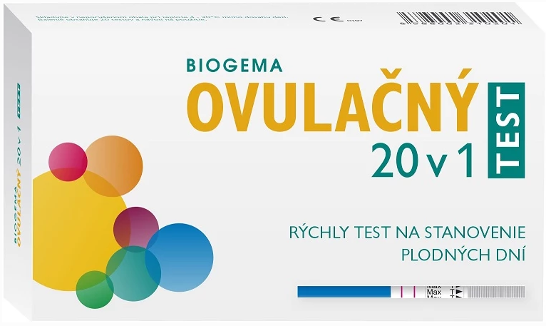 Biogema Ovulačný test 20v1 20 ks