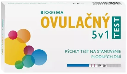 Biogema Ovulačný test 5v1 5 ks
