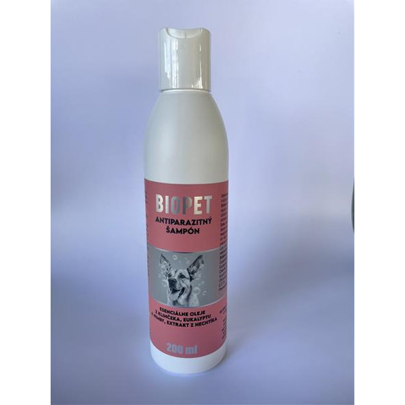 BioPet antiparazitárny šampón pre psy 200ml
