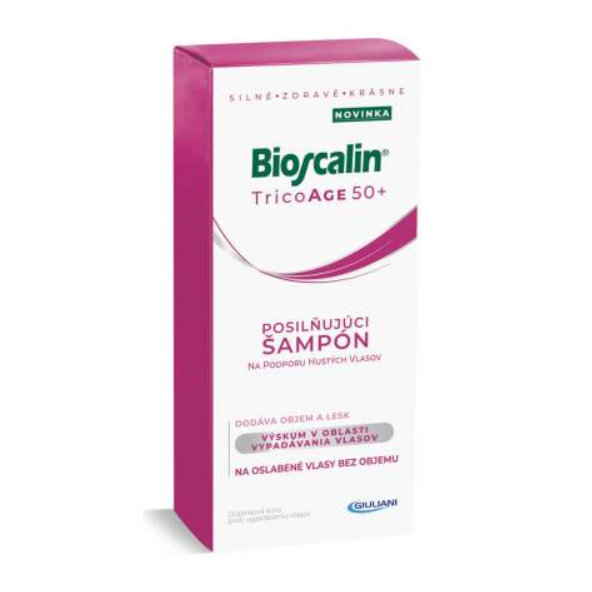 Bioscalin TricoAge 50+ POSILŇUJÚCI ŠAMPÓN 200ml