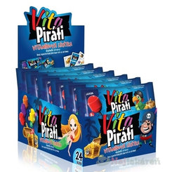 Biotter VitaPiráti vitamínové lízanky, mix príchutí 4x6ks (24ks)