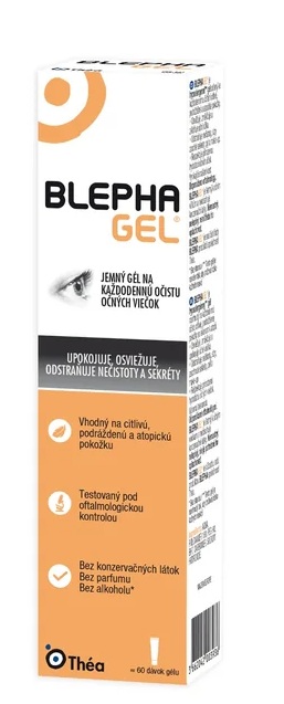 Blephagel sterilný gél na hygienu viečok a rias 30 g