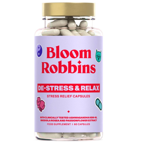 Bloom Robbins STRESS no more Vitamíny proti stresu s Ashwagandhou 60ks