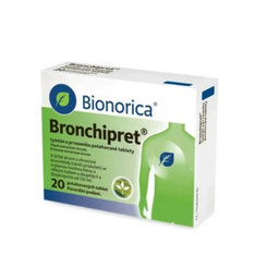 Bronchipret proti kašľu, na vykašliavanie 20 tbl