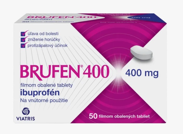 Brufen 400 mg pri bolesti svalov 50 tabliet