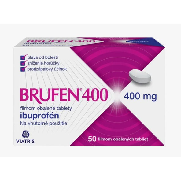 Brufen 400 mg pri bolesti svalov 50 tabliet
