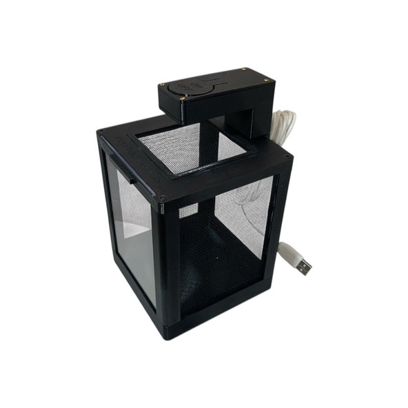 Flexárium/terárium pre pavúky a hmyz FLEX čierna 120x120x150 mm