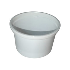 Náhradná miska do terária biela 30 ml / 10 ks