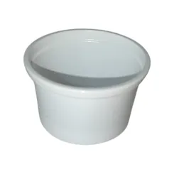 Náhradná miska do terária biela 30ml/10ks