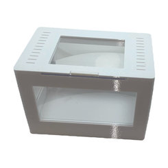 Terárium pre pavúky a hmyz BLOCK biela 150x100x100 mm