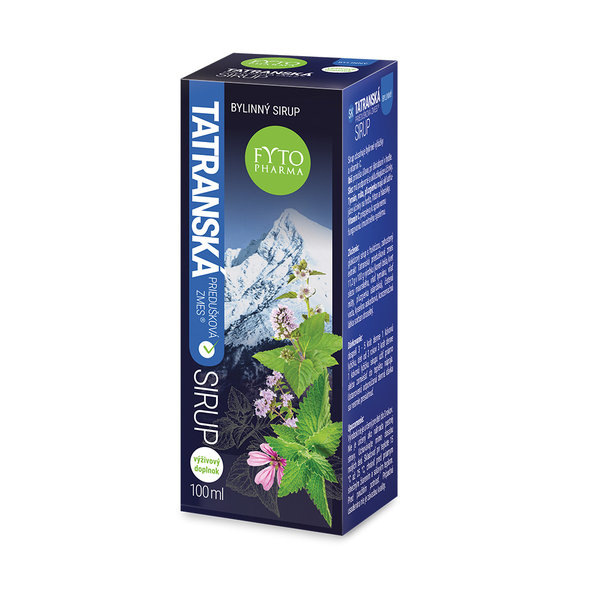 Bylinný sirup Tatranská priedušková zmes 100 ml