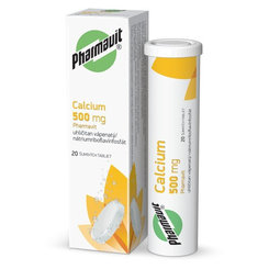 CALCIUM PHARMAVIT šumivé tablety 500mg/20tbl